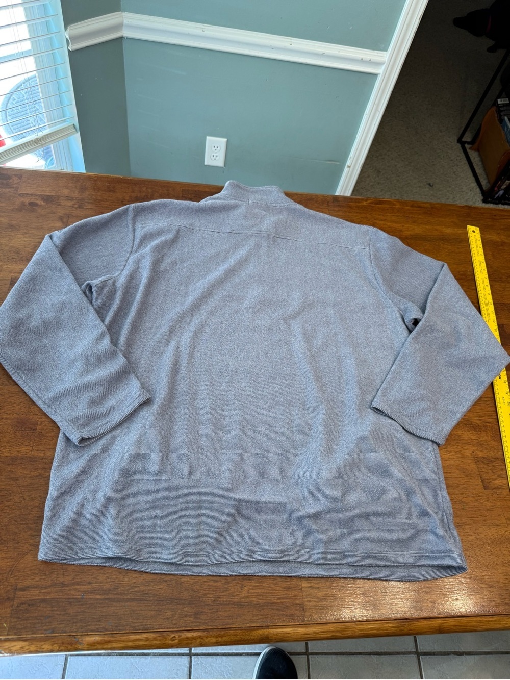 Southern Marsh Copper Trail Fleece Pullover Mens 2X Gray Quarter Zip Sweater - Picture 9 of 10